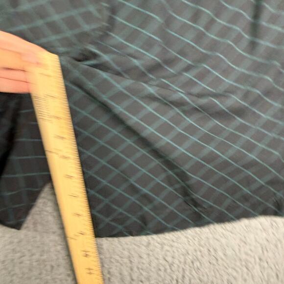 Rhone Peloton Mako Shorts Mens M Black Geometric Lined 9" Drawstring Stretch - Picture 7 of 9